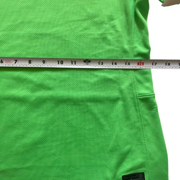 Nike. Women's football pullover. Green color size M. Made in Thailand. - Picture 6 of 8